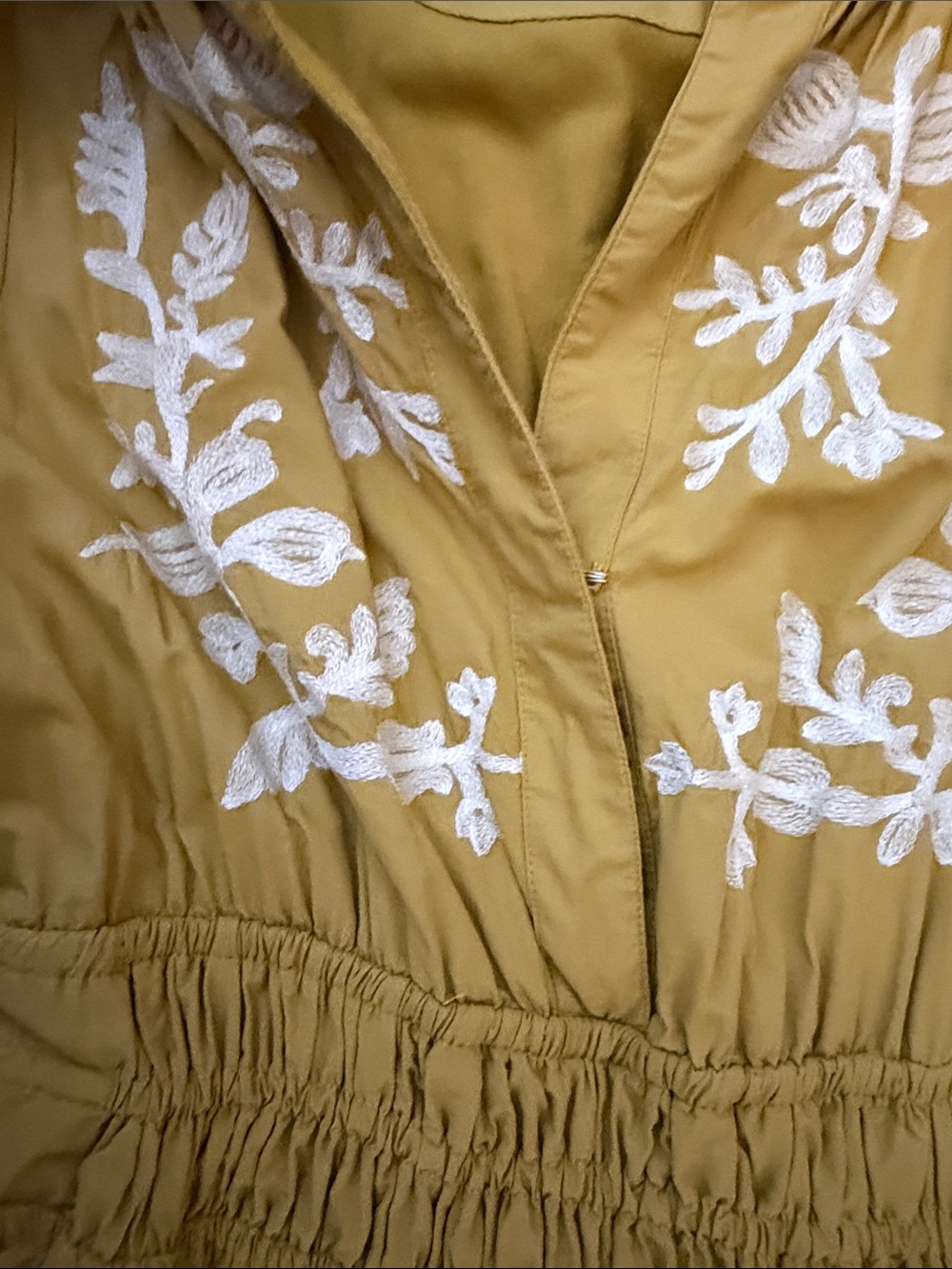 Anthropologie Yellow Somerset Printed Maxi
Dress - Picture 5 of 8